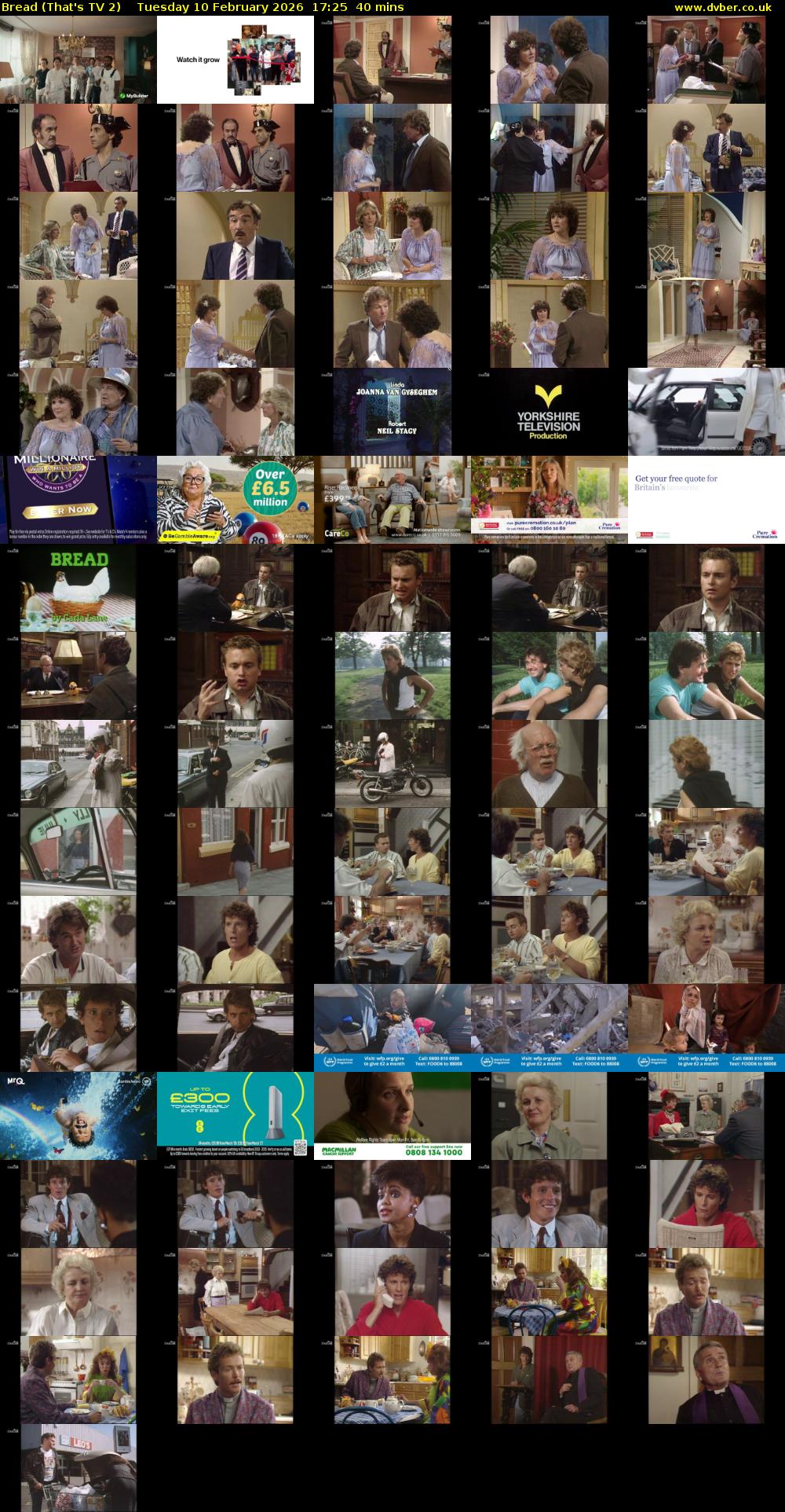 Bread (That's TV 2) Tuesday 10 February 2026 17:25 - 18:05