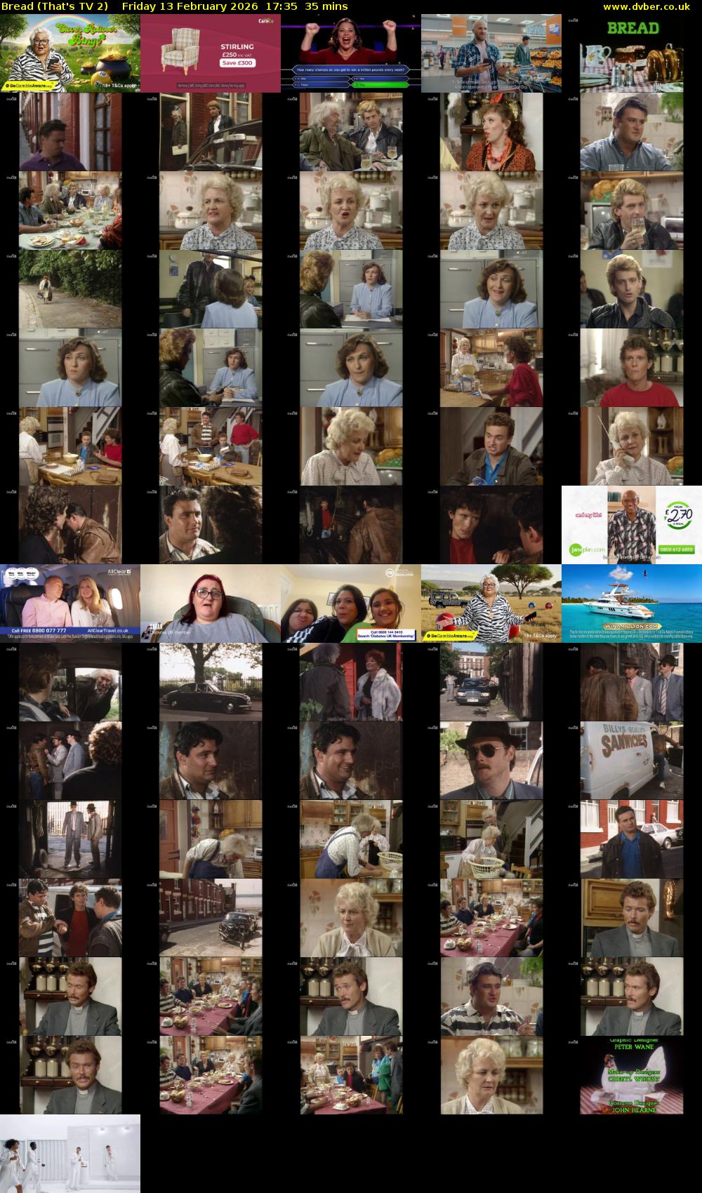 Bread (That's TV 2) Friday 13 February 2026 17:35 - 18:10