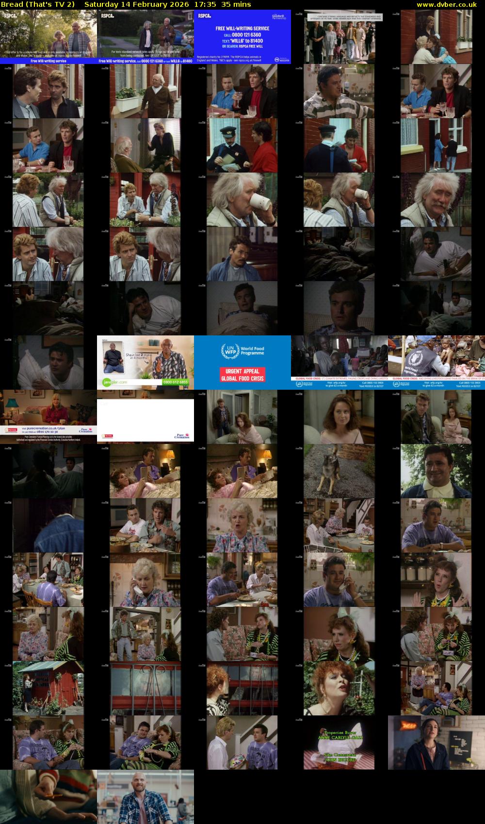 Bread (That's TV 2) Saturday 14 February 2026 17:35 - 18:10