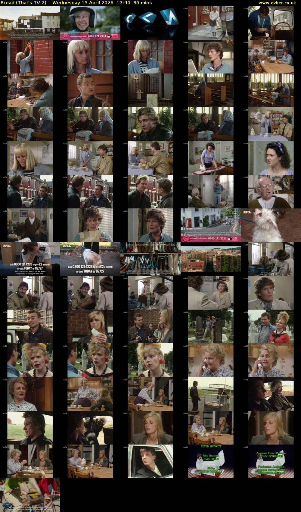 Bread (That's TV 2) Wednesday 15 April 2026 17:40 - 18:15
