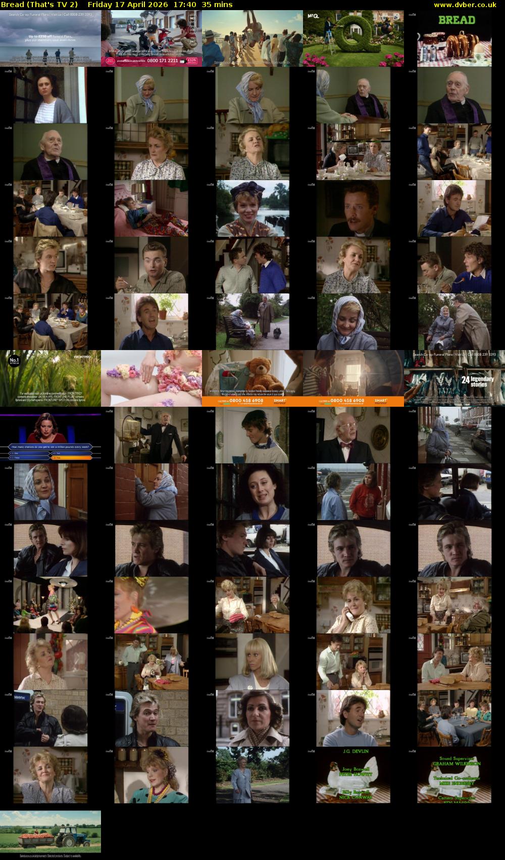 Bread (That's TV 2) Friday 17 April 2026 17:40 - 18:15