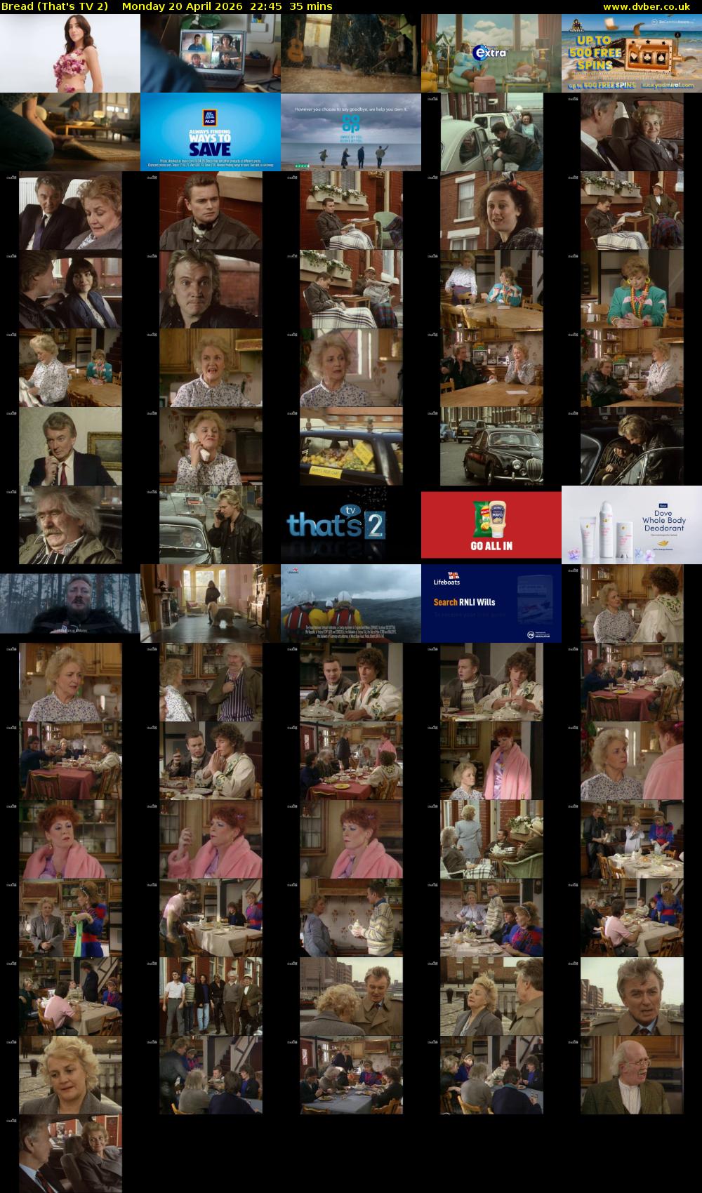 Bread (That's TV 2) Monday 20 April 2026 22:45 - 23:20
