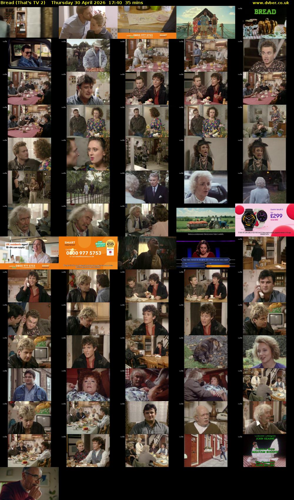 Bread (That's TV 2) Thursday 30 April 2026 17:40 - 18:15