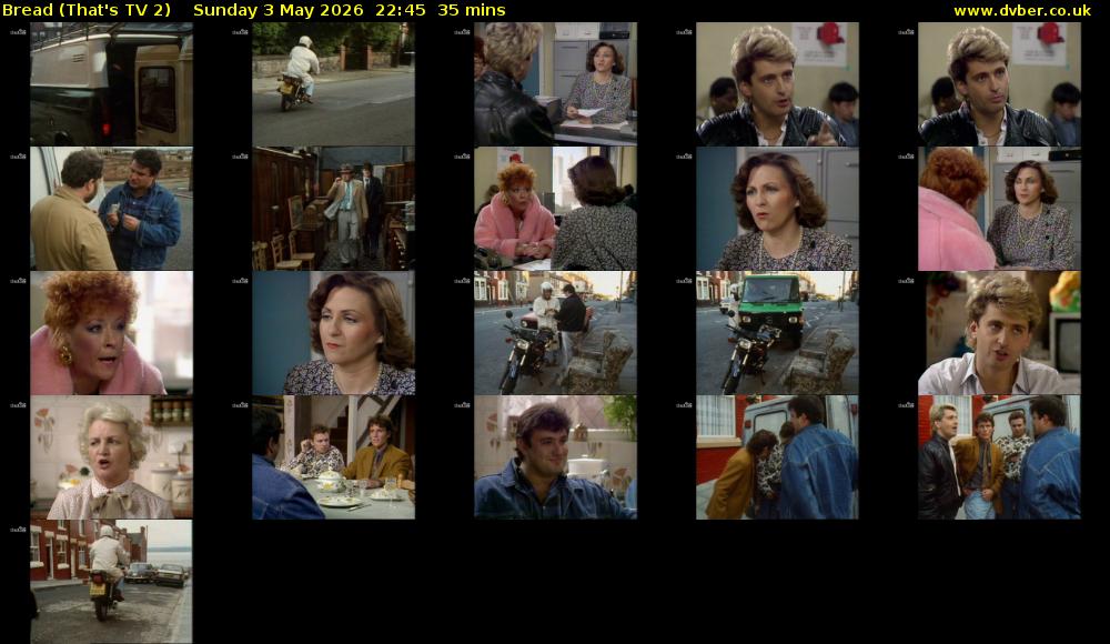 Bread (That's TV 2) Sunday 3 May 2026 22:45 - 23:20