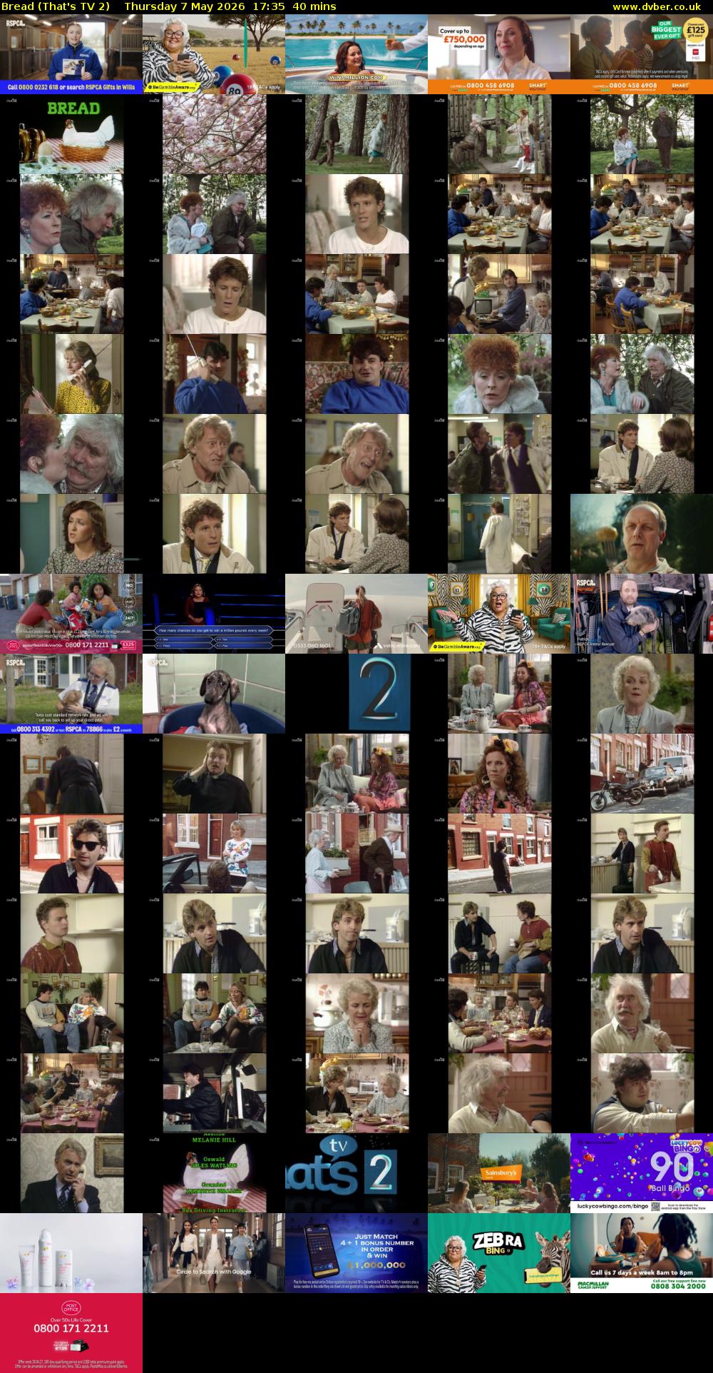 Bread (That's TV 2) Thursday 7 May 2026 17:35 - 18:15