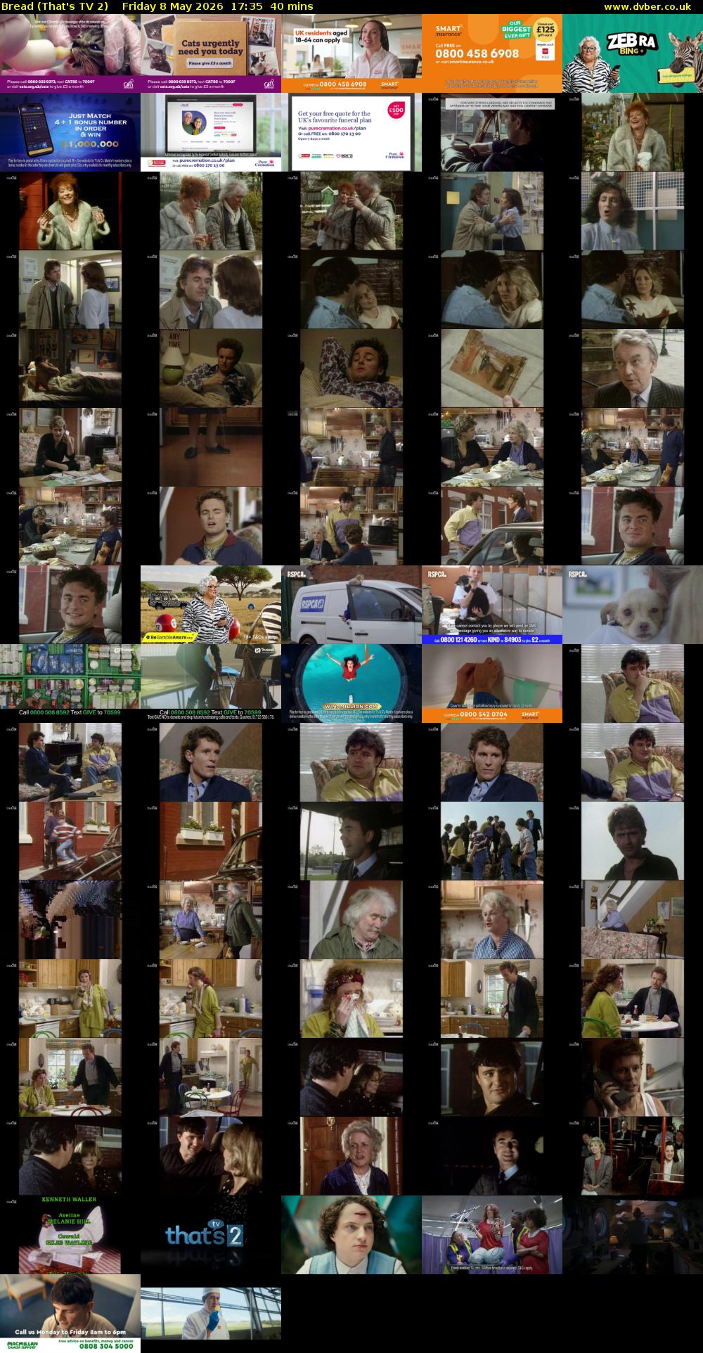 Bread (That's TV 2) Friday 8 May 2026 17:35 - 18:15