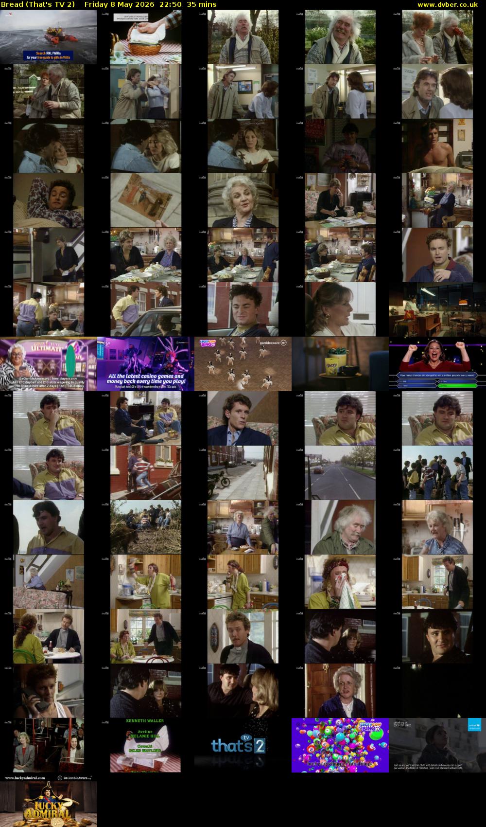 Bread (That's TV 2) Friday 8 May 2026 22:50 - 23:25