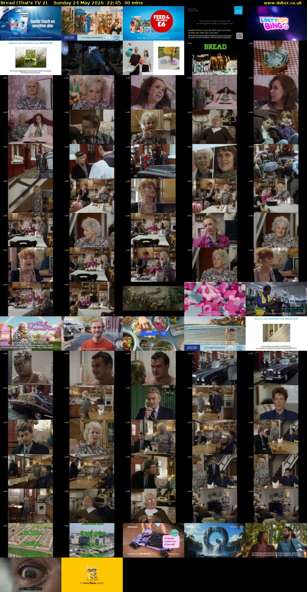 Bread (That's TV 2) Sunday 24 May 2026 22:45 - 23:25