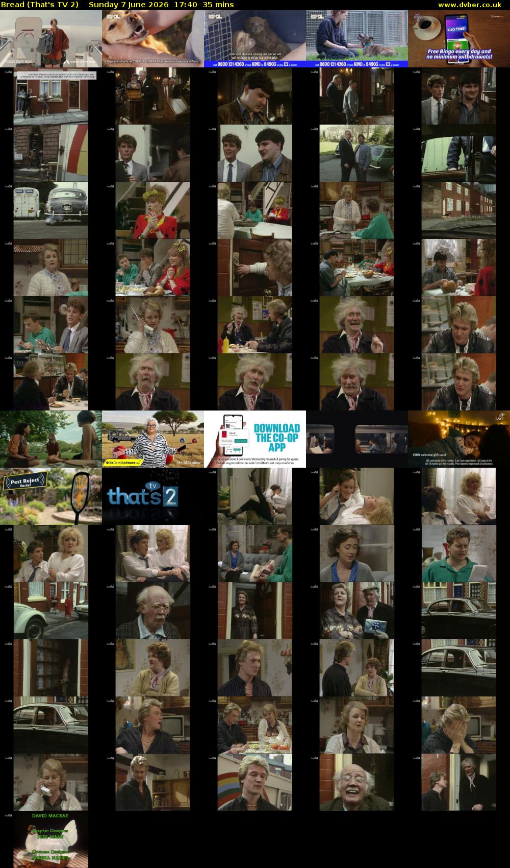 Bread (That's TV 2) Sunday 7 June 2026 17:40 - 18:15