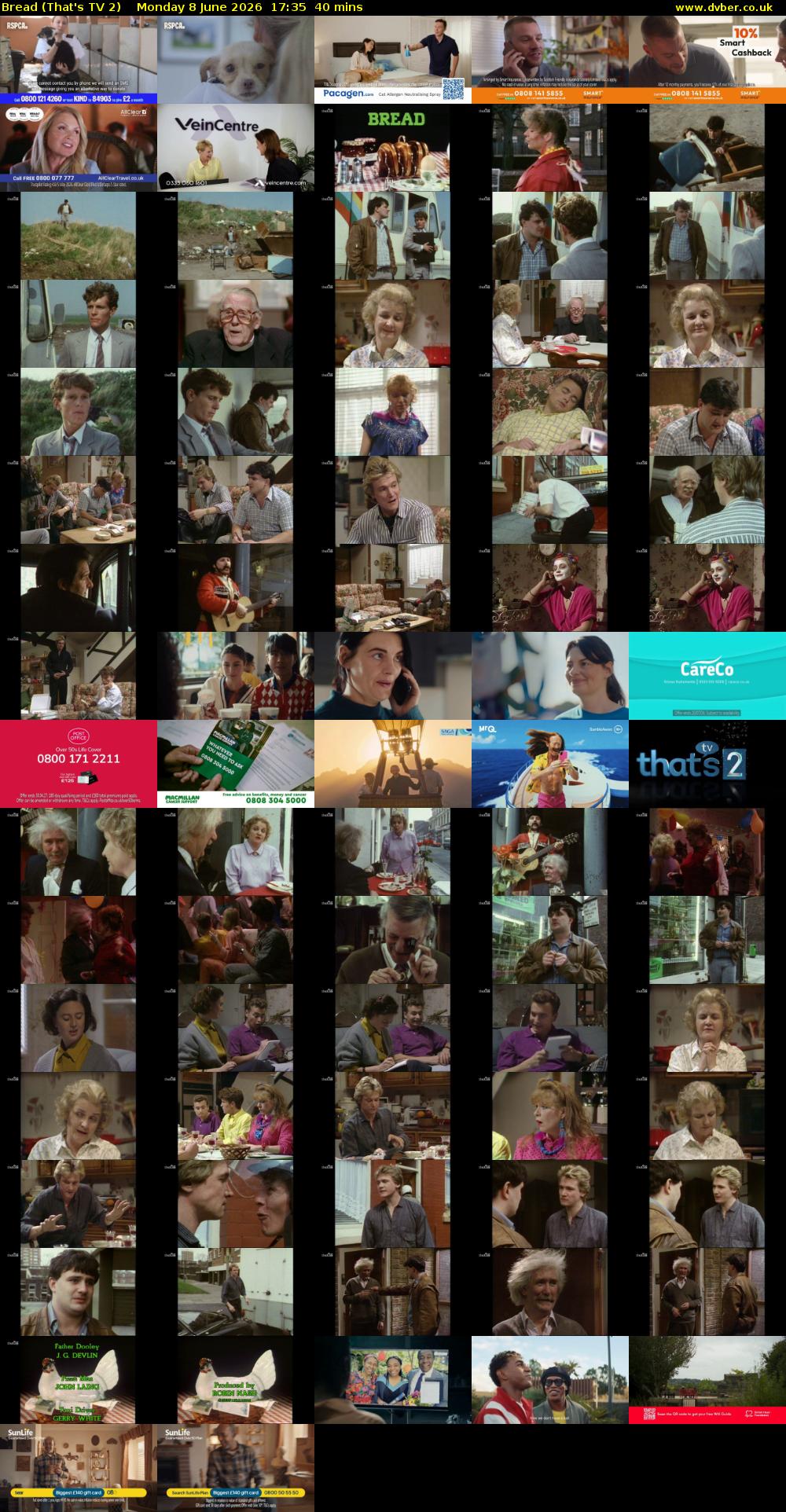 Bread (That's TV 2) Monday 8 June 2026 17:35 - 18:15