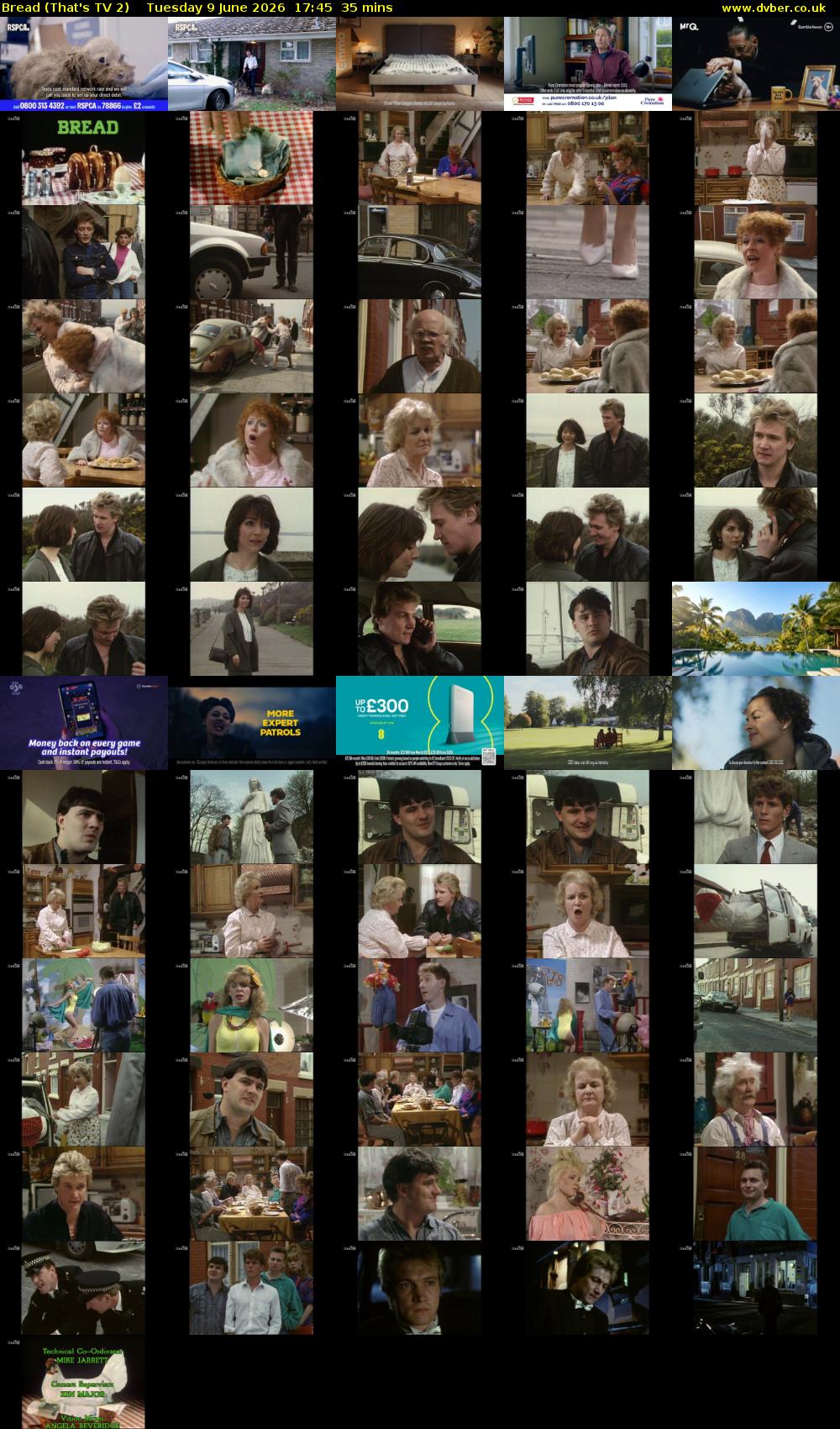 Bread (That's TV 2) Tuesday 9 June 2026 17:45 - 18:20