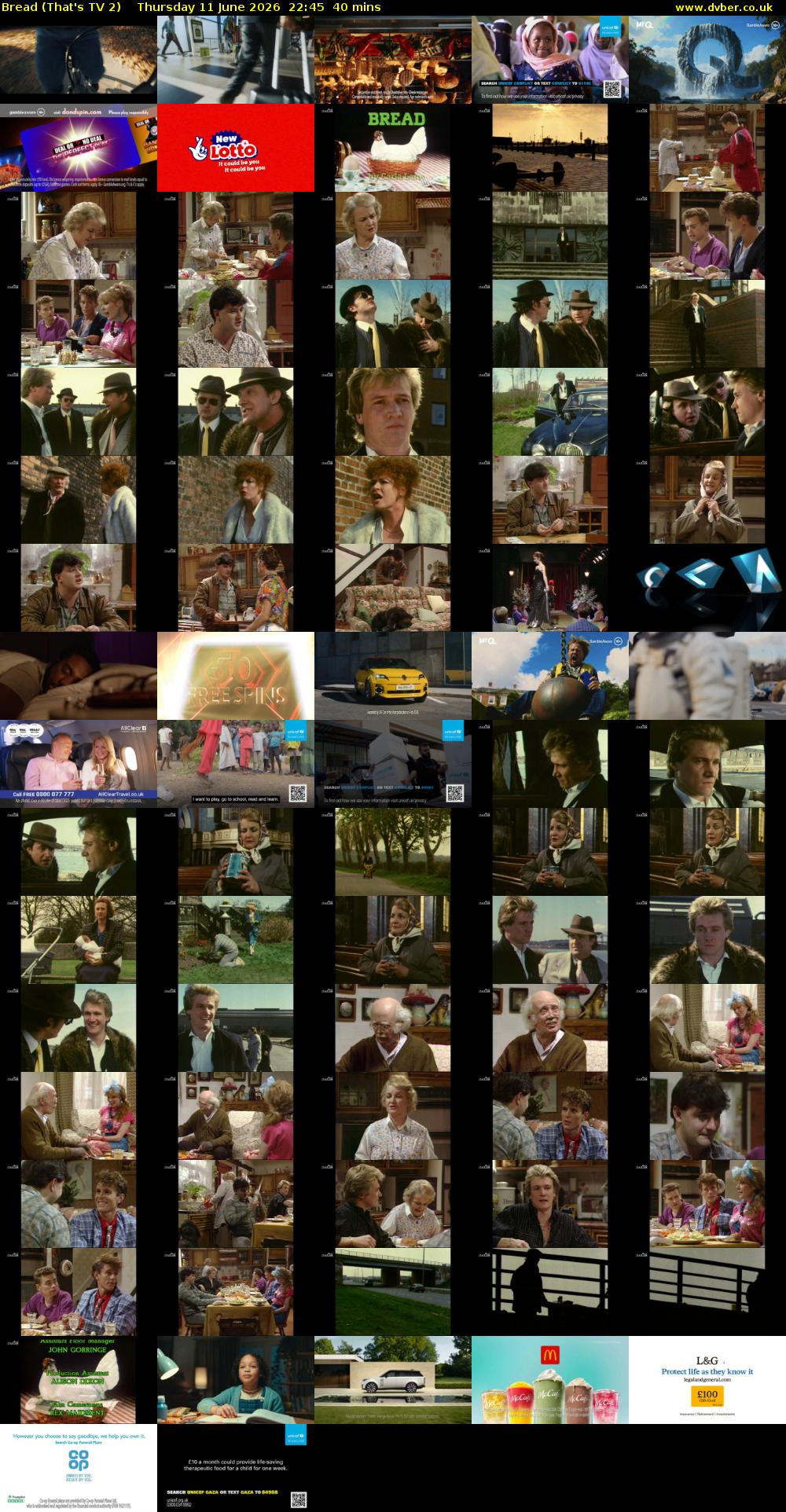 Bread (That's TV 2) Thursday 11 June 2026 22:45 - 23:25