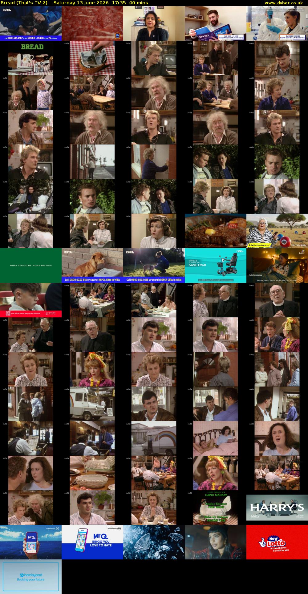 Bread (That's TV 2) Saturday 13 June 2026 17:35 - 18:15