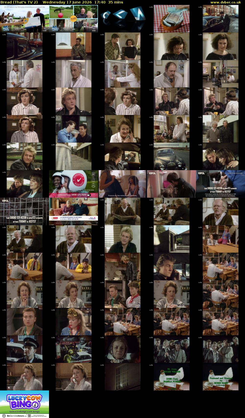Bread (That's TV 2) Wednesday 17 June 2026 17:40 - 18:15