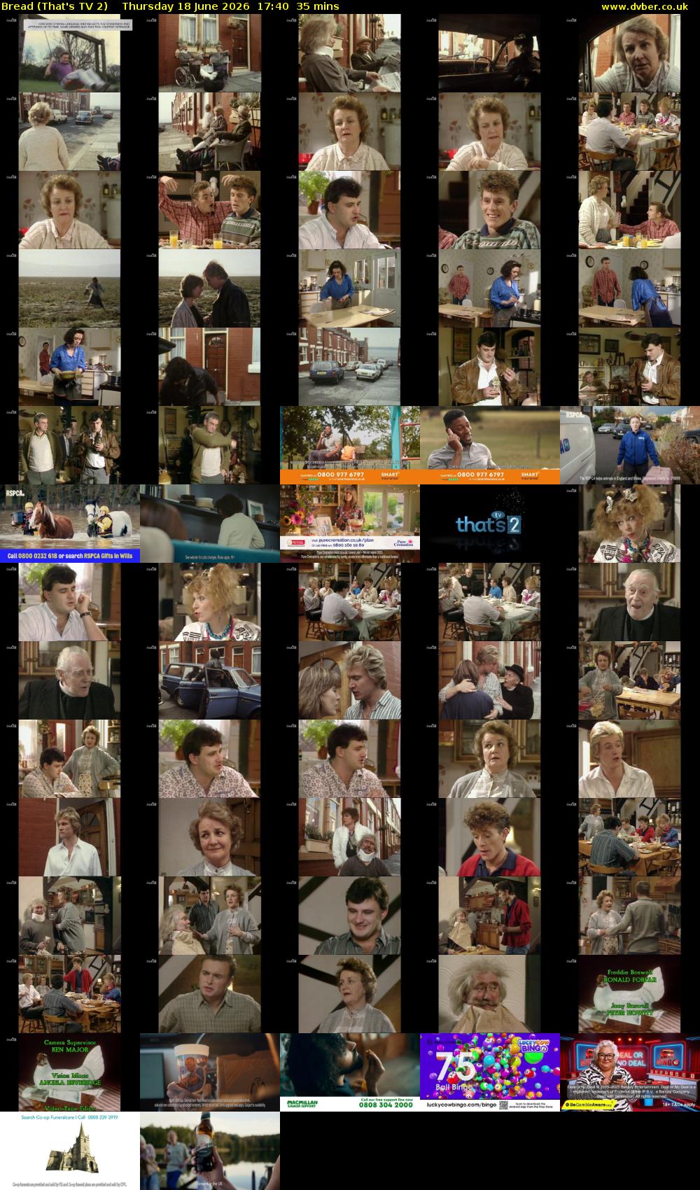 Bread (That's TV 2) Thursday 18 June 2026 17:40 - 18:15