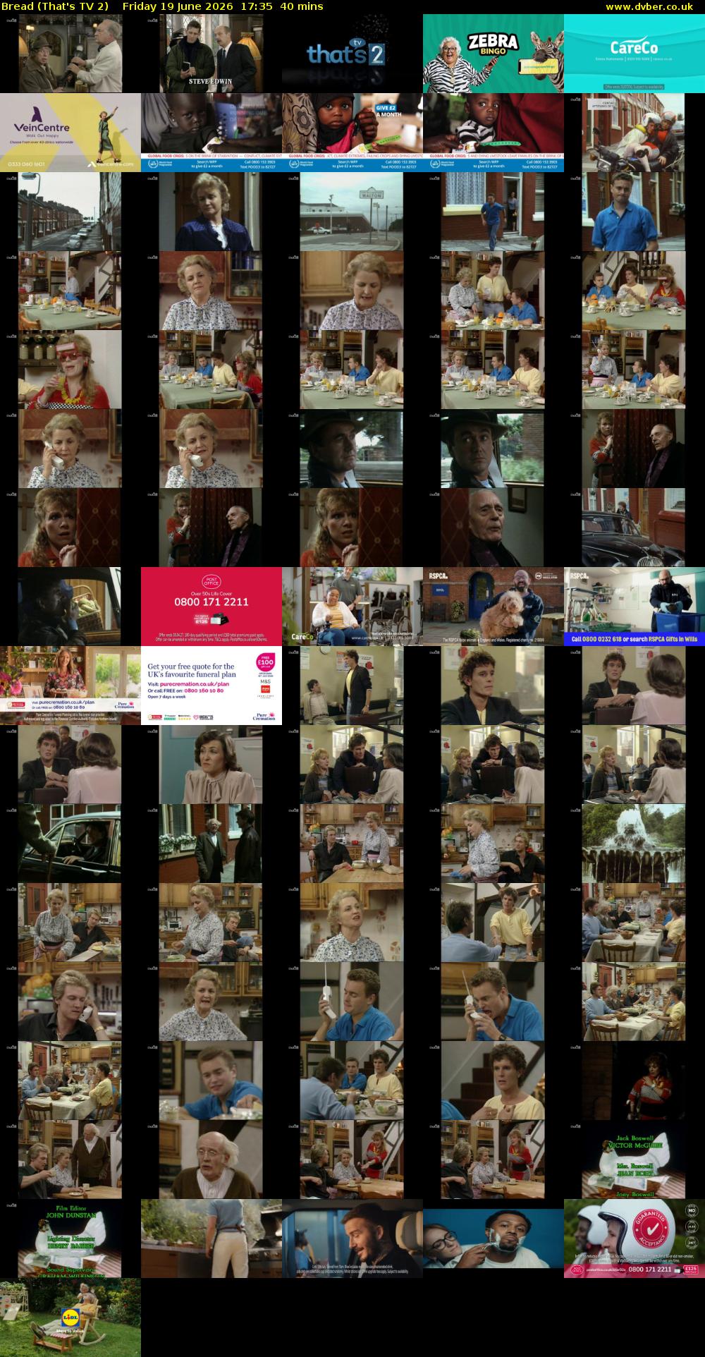 Bread (That's TV 2) Friday 19 June 2026 17:35 - 18:15