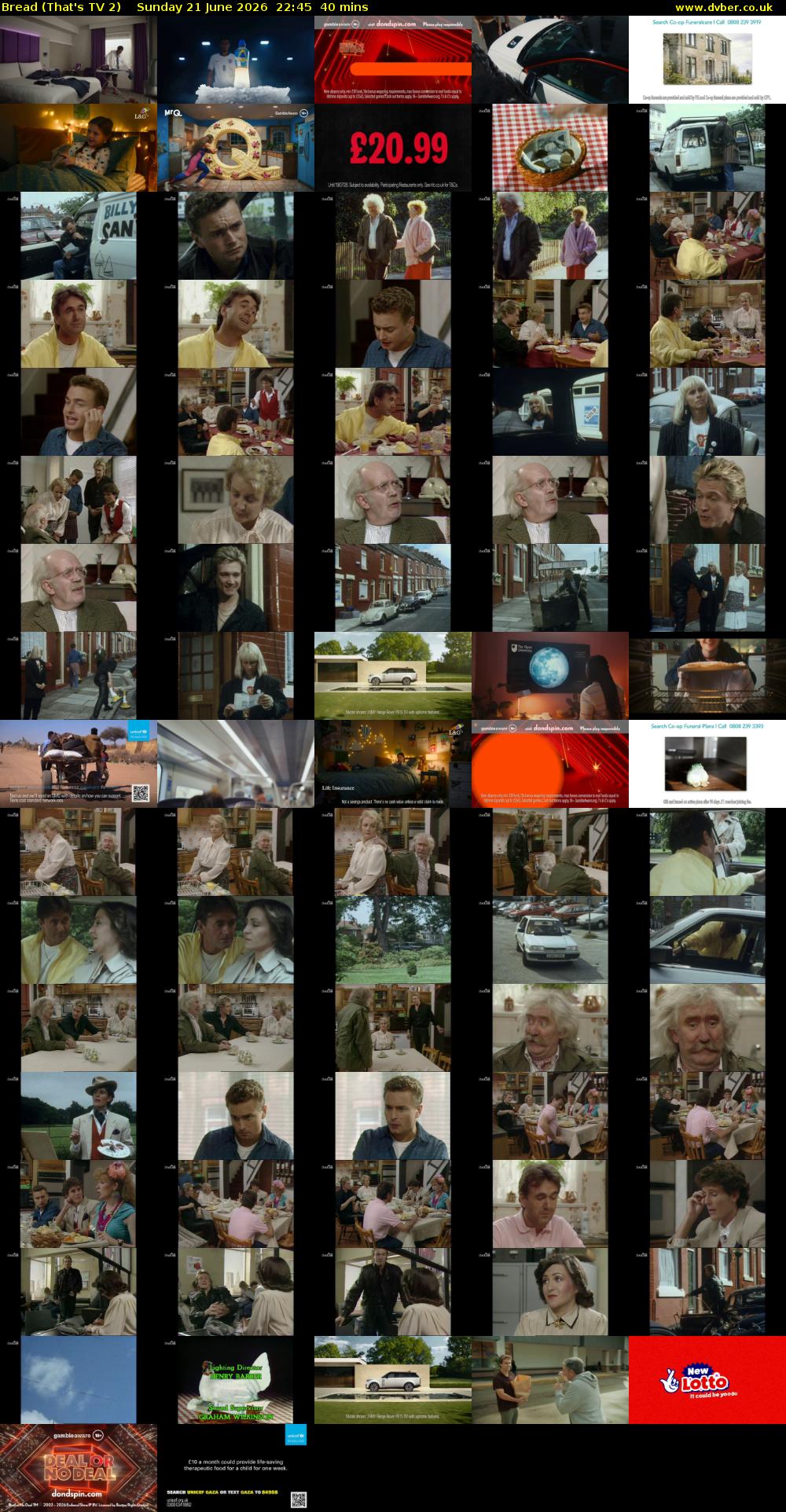 Bread (That's TV 2) Sunday 21 June 2026 22:45 - 23:25
