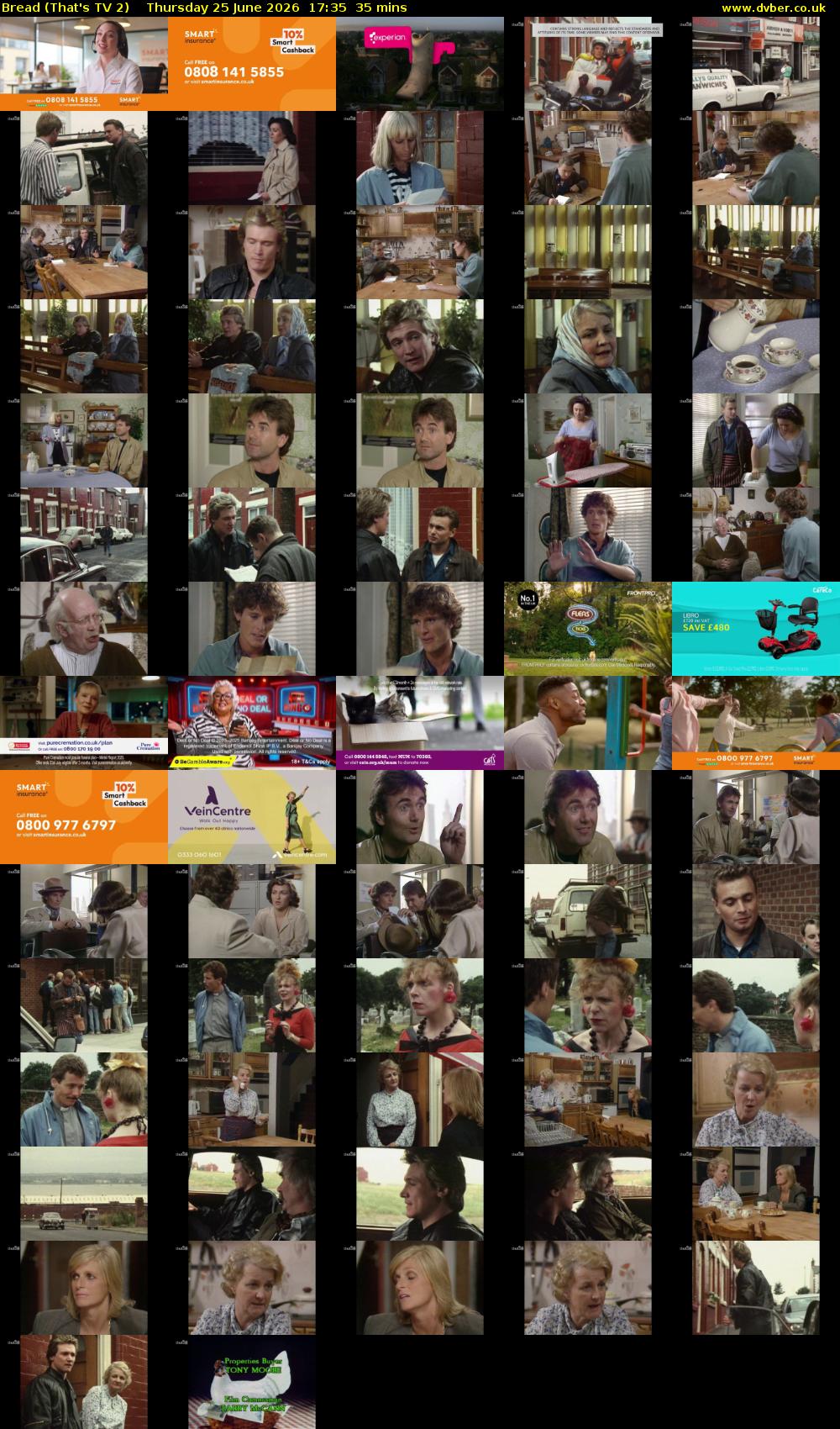 Bread (That's TV 2) Thursday 25 June 2026 17:35 - 18:10