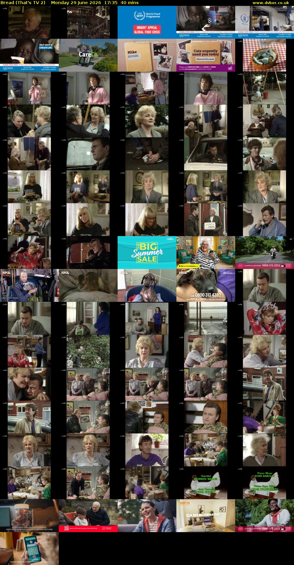 Bread (That's TV 2) Monday 29 June 2026 17:35 - 18:15