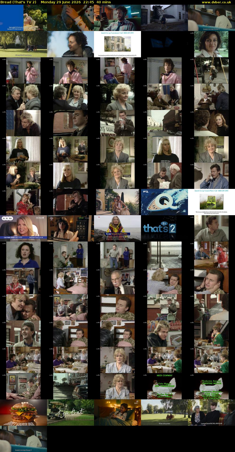 Bread (That's TV 2) Monday 29 June 2026 22:45 - 23:25