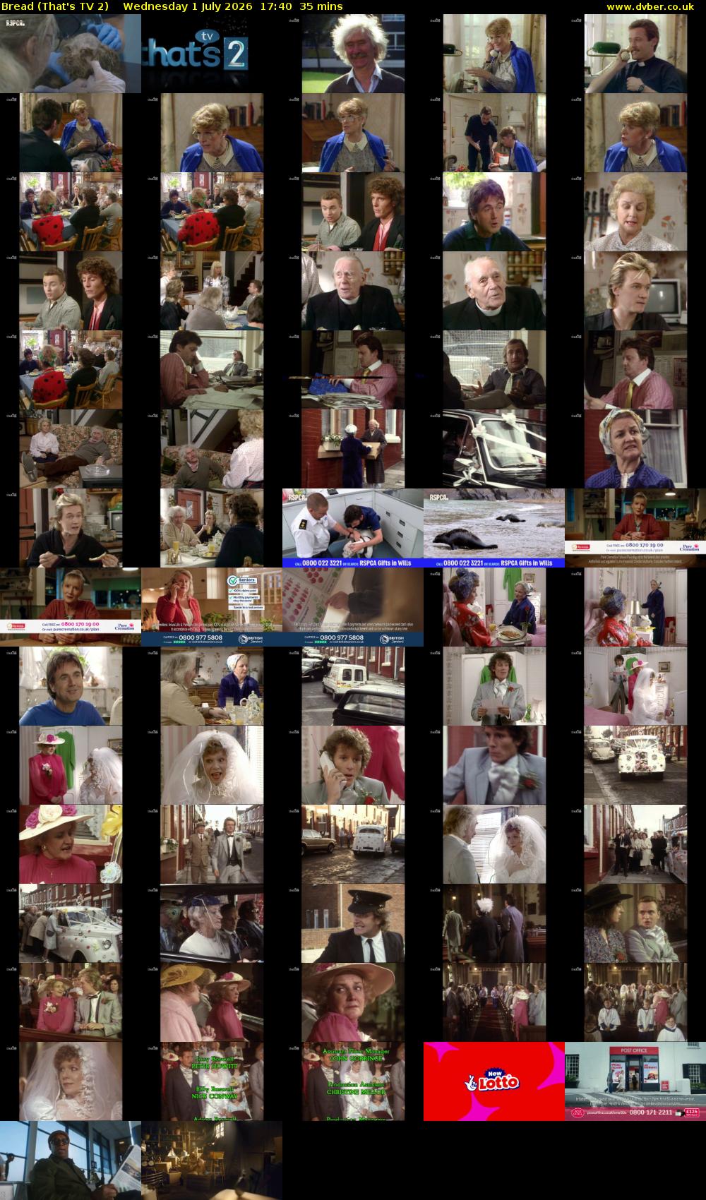 Bread (That's TV 2) Wednesday 1 July 2026 17:40 - 18:15