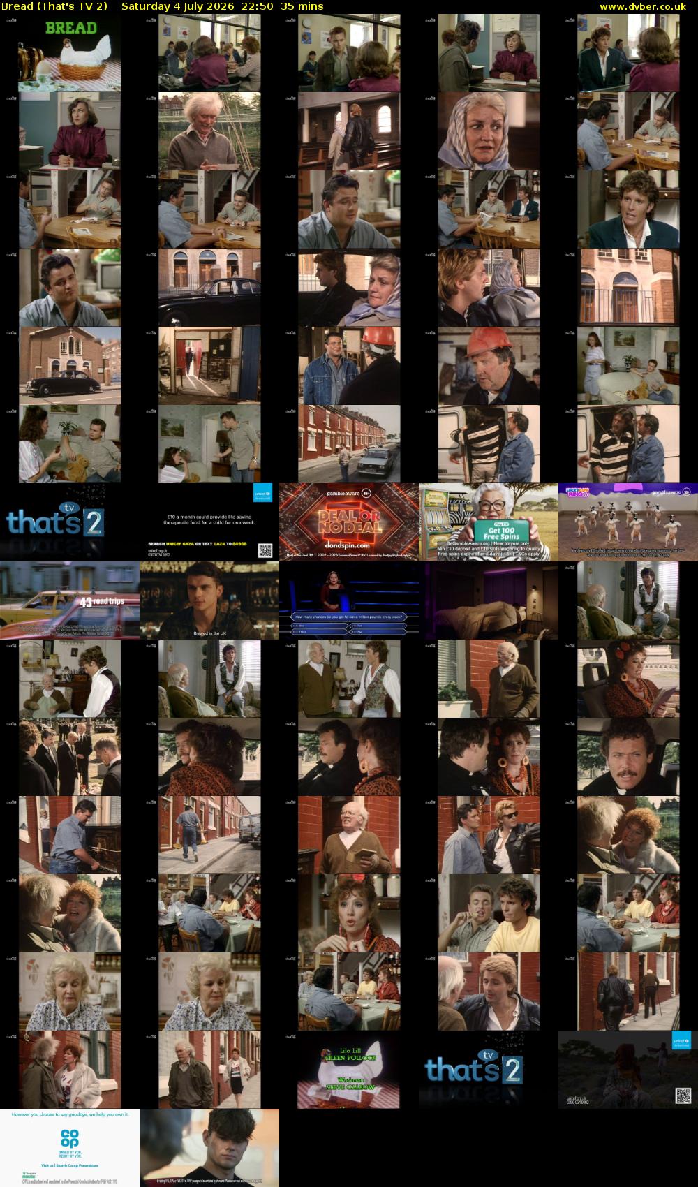Bread (That's TV 2) Saturday 4 July 2026 22:50 - 23:25