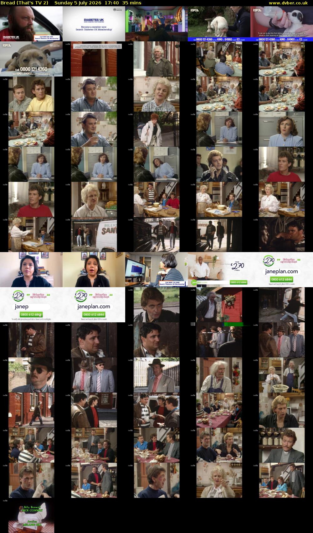 Bread (That's TV 2) Sunday 5 July 2026 17:40 - 18:15