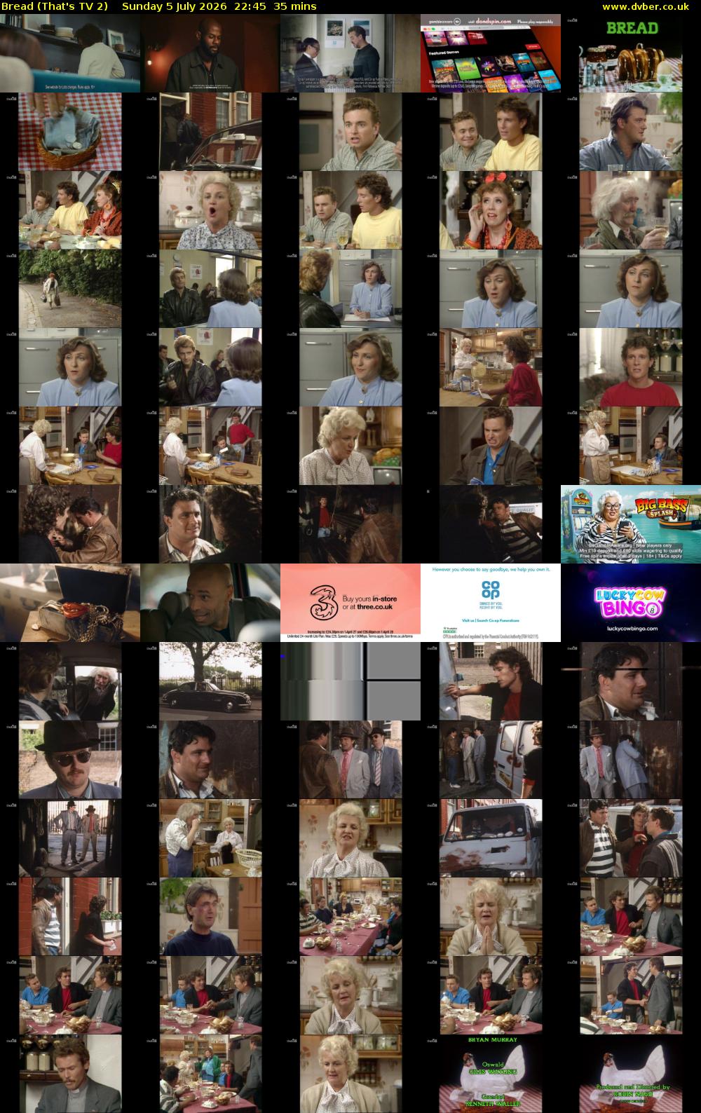 Bread (That's TV 2) Sunday 5 July 2026 22:45 - 23:20