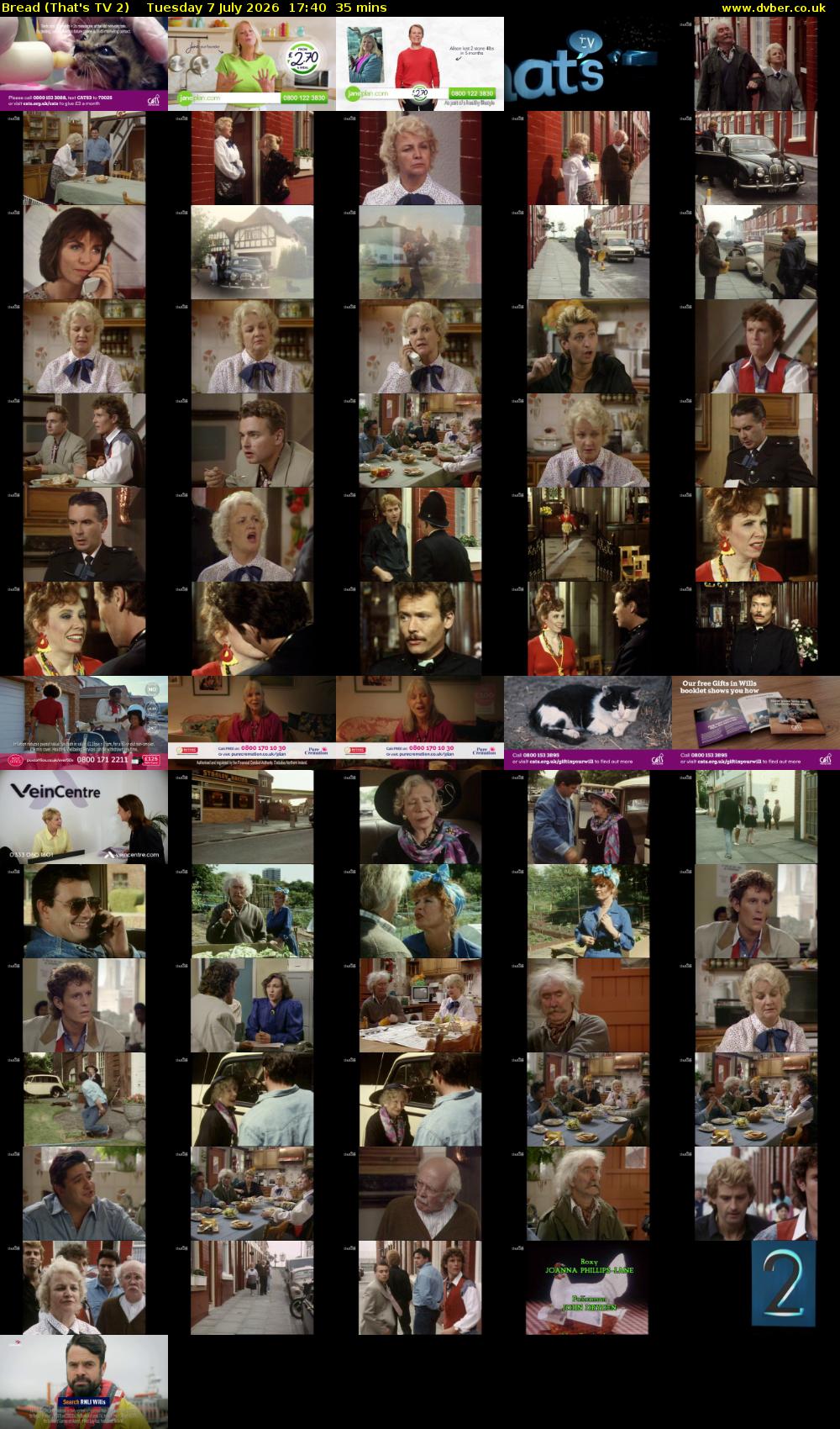 Bread (That's TV 2) Tuesday 7 July 2026 17:40 - 18:15