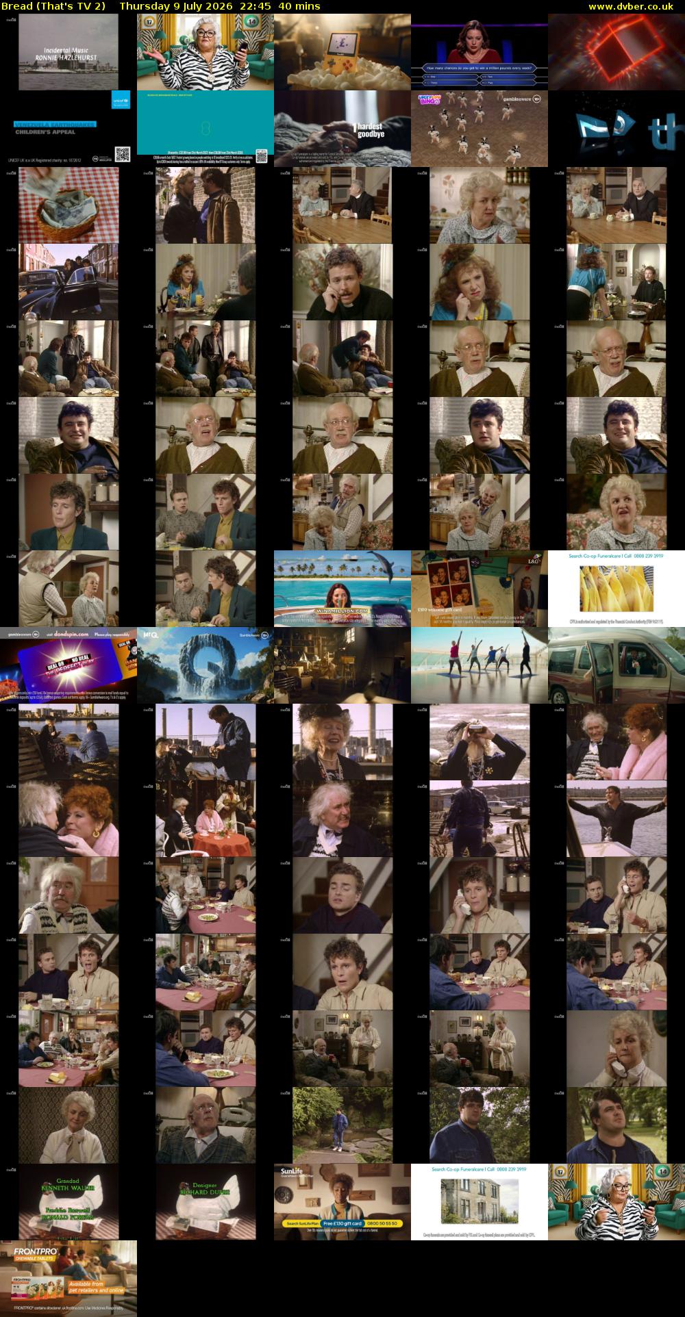 Bread (That's TV 2) Thursday 9 July 2026 22:45 - 23:25