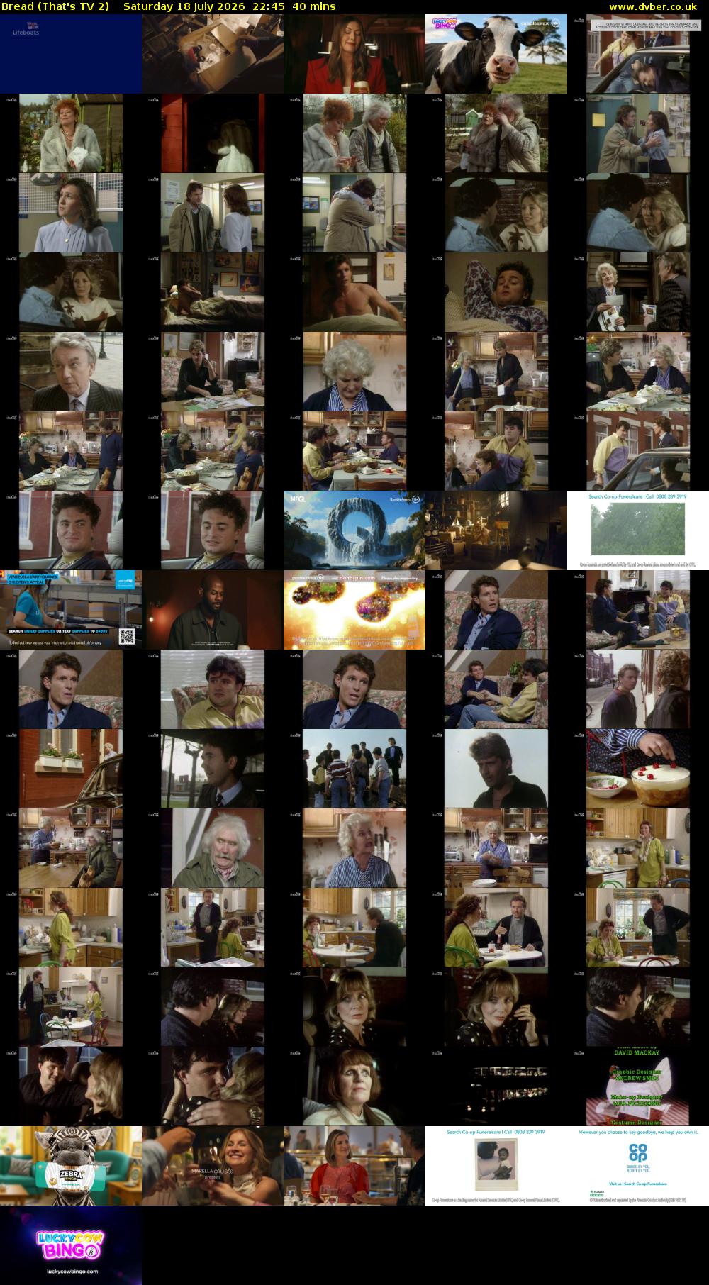 Bread (That's TV 2) Saturday 18 July 2026 22:45 - 23:25