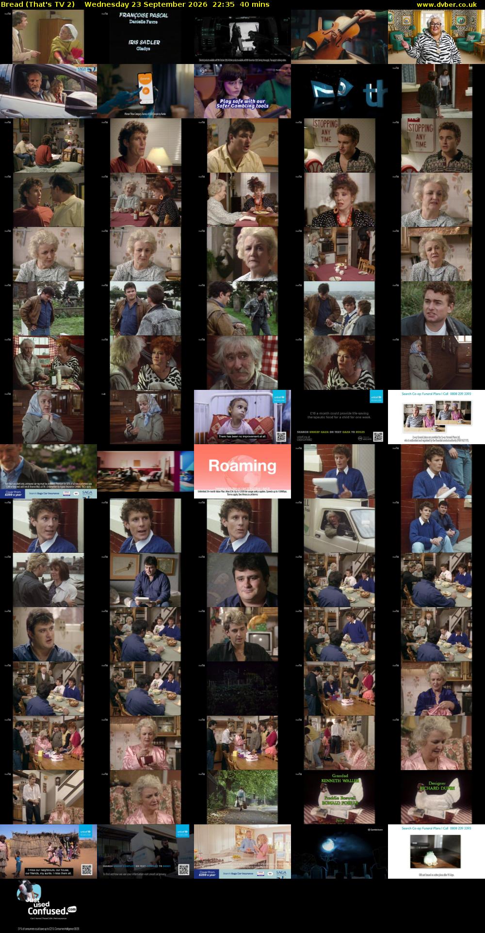 Bread (That's TV 2) Wednesday 23 September 2026 22:35 - 23:15