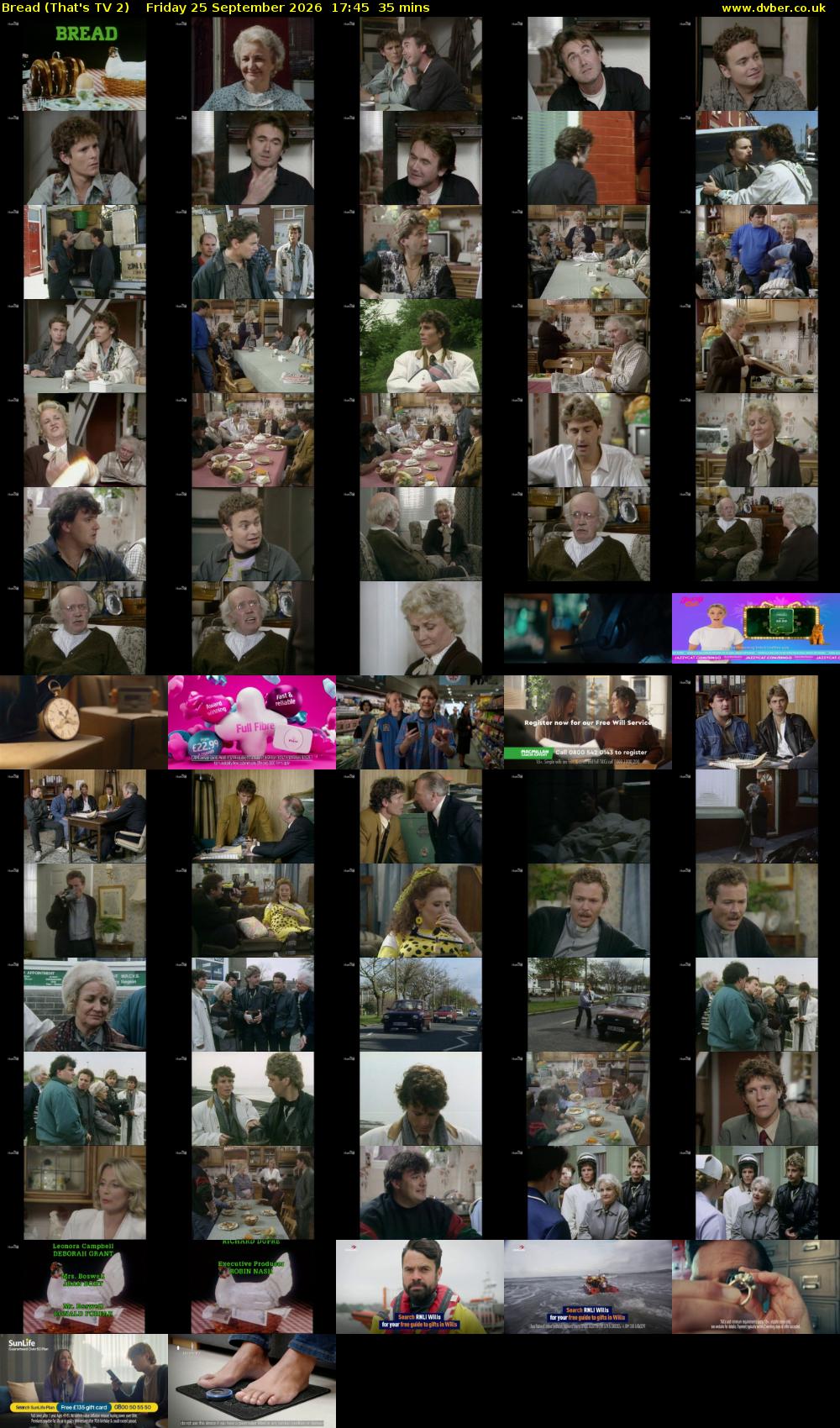 Bread (That's TV 2) Friday 25 September 2026 17:45 - 18:20