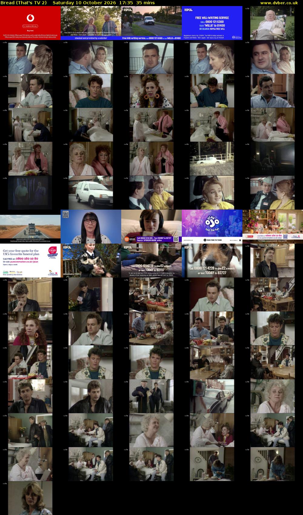 Bread (That's TV 2) Saturday 10 October 2026 17:35 - 18:10