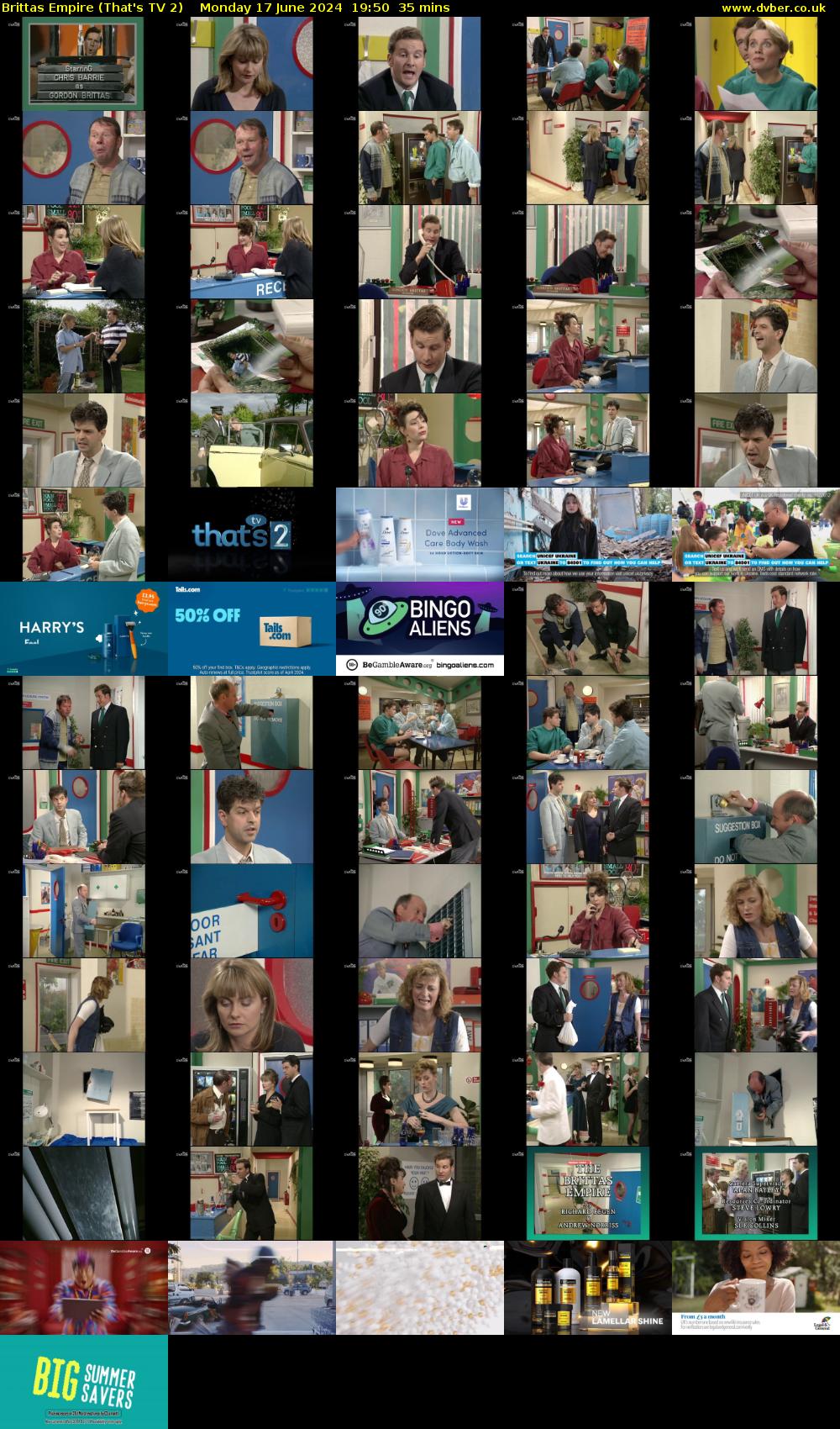 Brittas Empire (That's TV 2) Monday 17 June 2024 19:50 - 20:25
