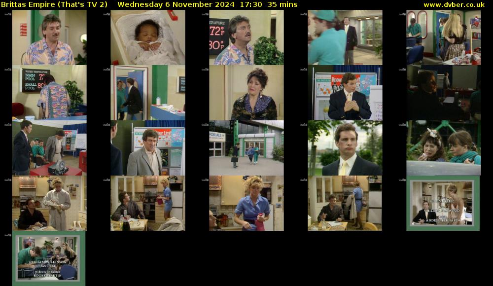 Brittas Empire (That's TV 2) Wednesday 6 November 2024 17:30 - 18:05