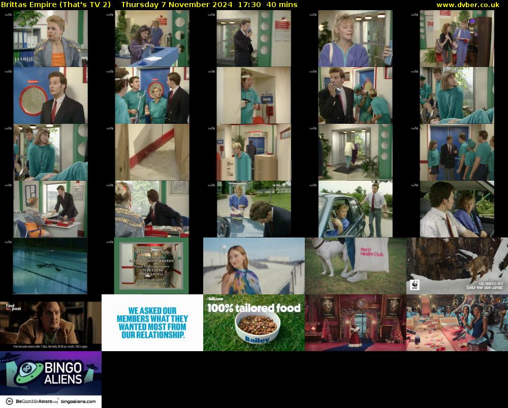 Brittas Empire (That's TV 2) Thursday 7 November 2024 17:30 - 18:10