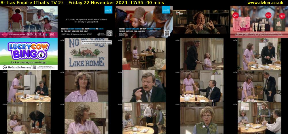 Brittas Empire (That's TV 2) Friday 22 November 2024 17:35 - 18:15