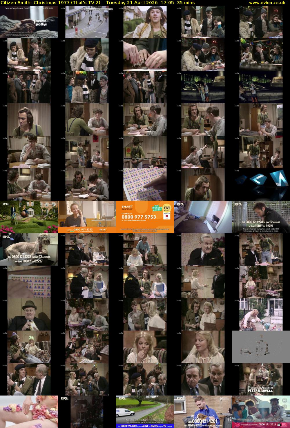 Citizen Smith: Christmas 1977 (That's TV 2) Tuesday 21 April 2026 17:05 - 17:40