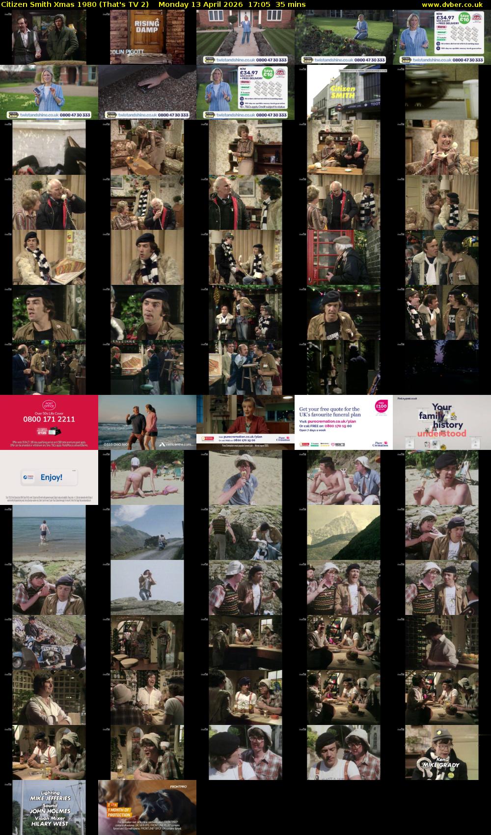 Citizen Smith Xmas 1980 (That's TV 2) Monday 13 April 2026 17:05 - 17:40