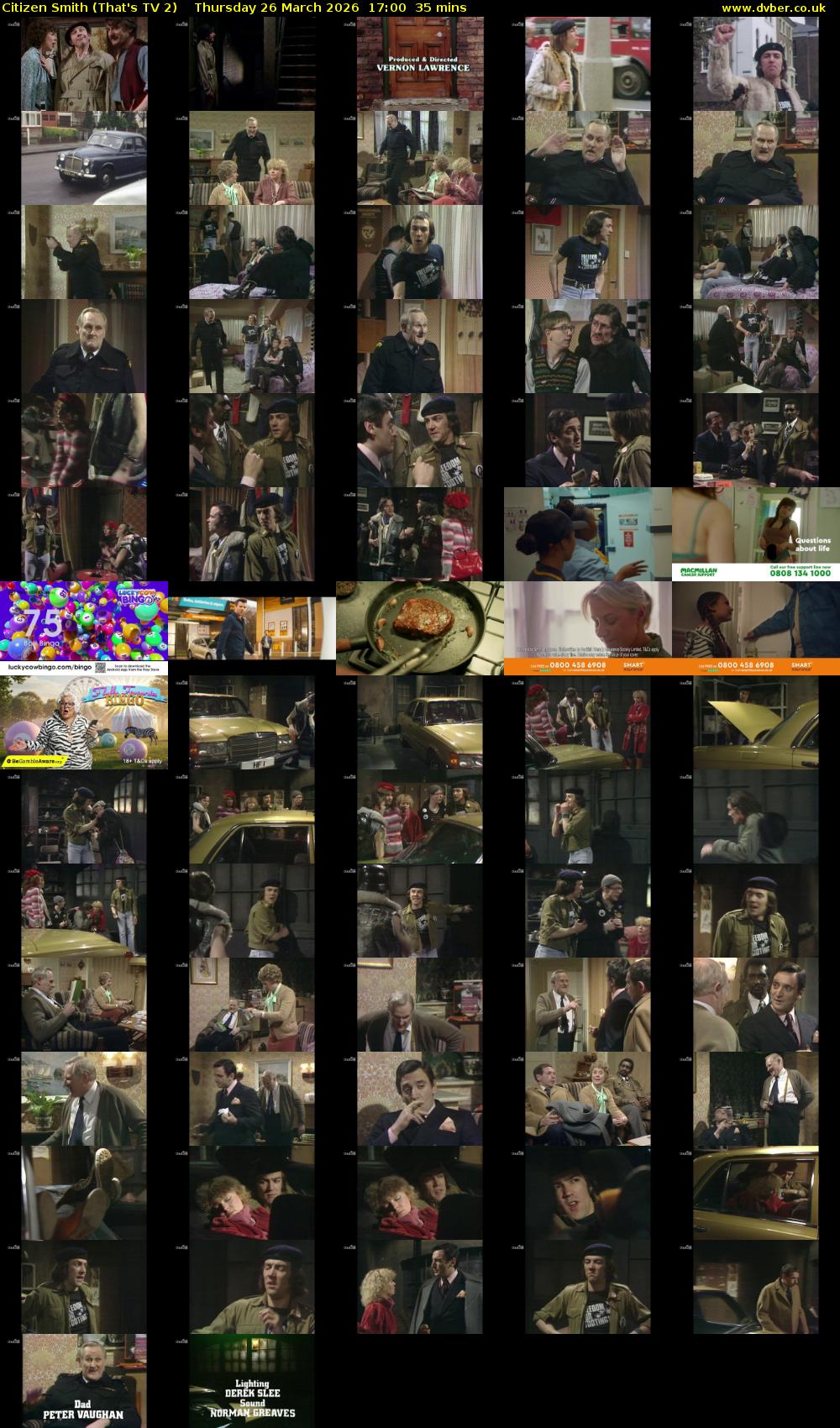 Citizen Smith (That's TV 2) Thursday 26 March 2026 17:00 - 17:35