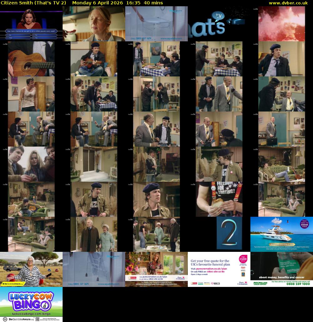 Citizen Smith (That's TV 2) Monday 6 April 2026 16:35 - 17:15