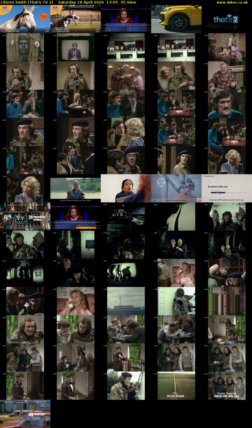 Citizen Smith (That's TV 2) Saturday 18 April 2026 17:05 - 17:40