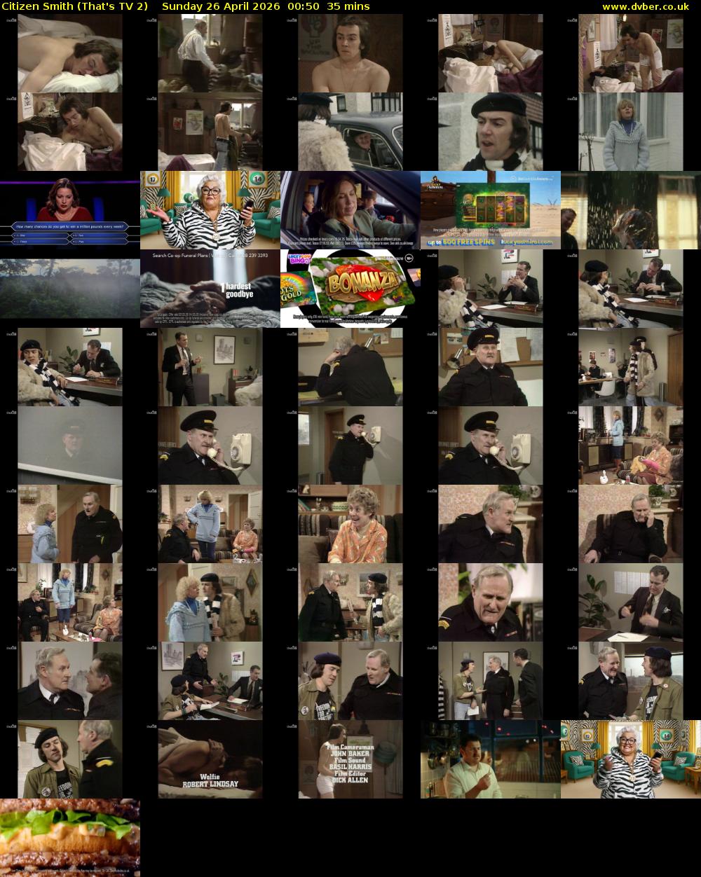 Citizen Smith (That's TV 2) Sunday 26 April 2026 00:50 - 01:25