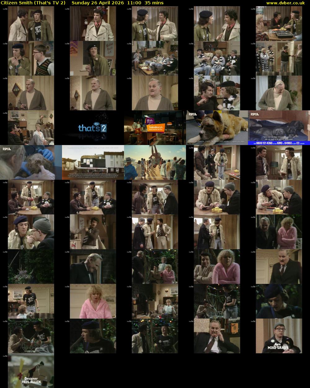 Citizen Smith (That's TV 2) Sunday 26 April 2026 11:00 - 11:35