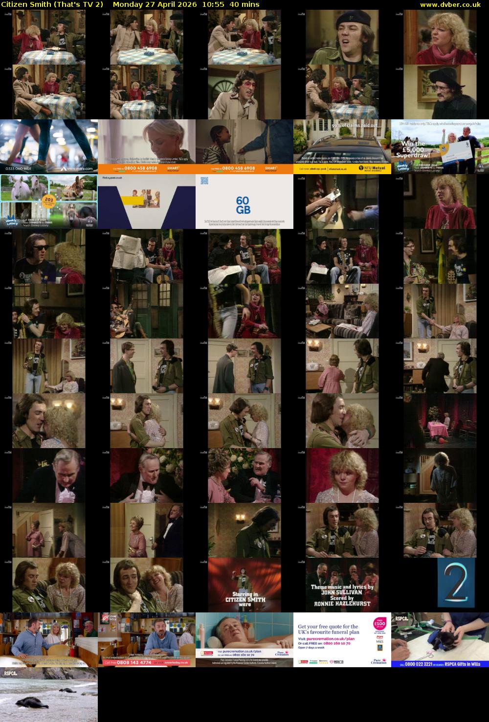 Citizen Smith (That's TV 2) Monday 27 April 2026 10:55 - 11:35