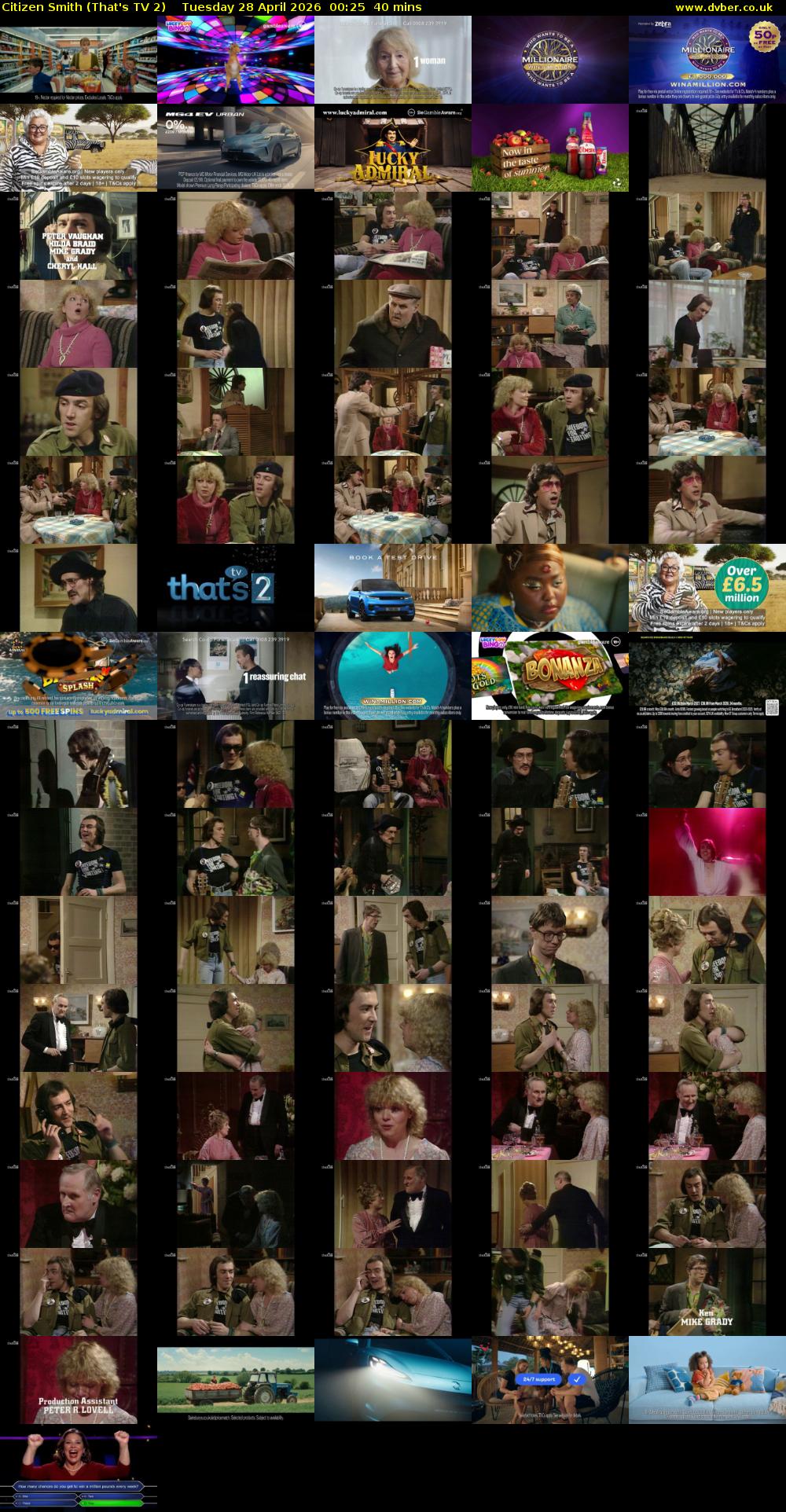 Citizen Smith (That's TV 2) Tuesday 28 April 2026 00:25 - 01:05