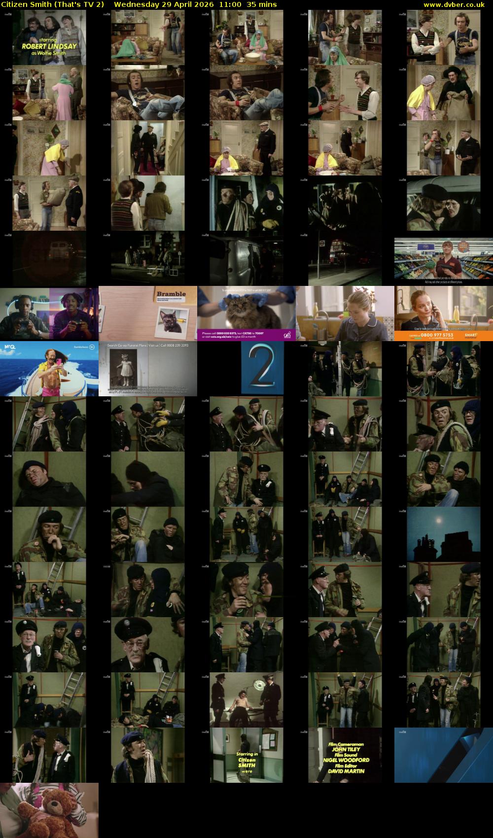 Citizen Smith (That's TV 2) Wednesday 29 April 2026 11:00 - 11:35