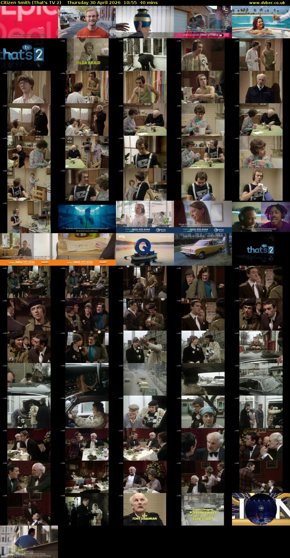 Citizen Smith (That's TV 2) Thursday 30 April 2026 10:55 - 11:35