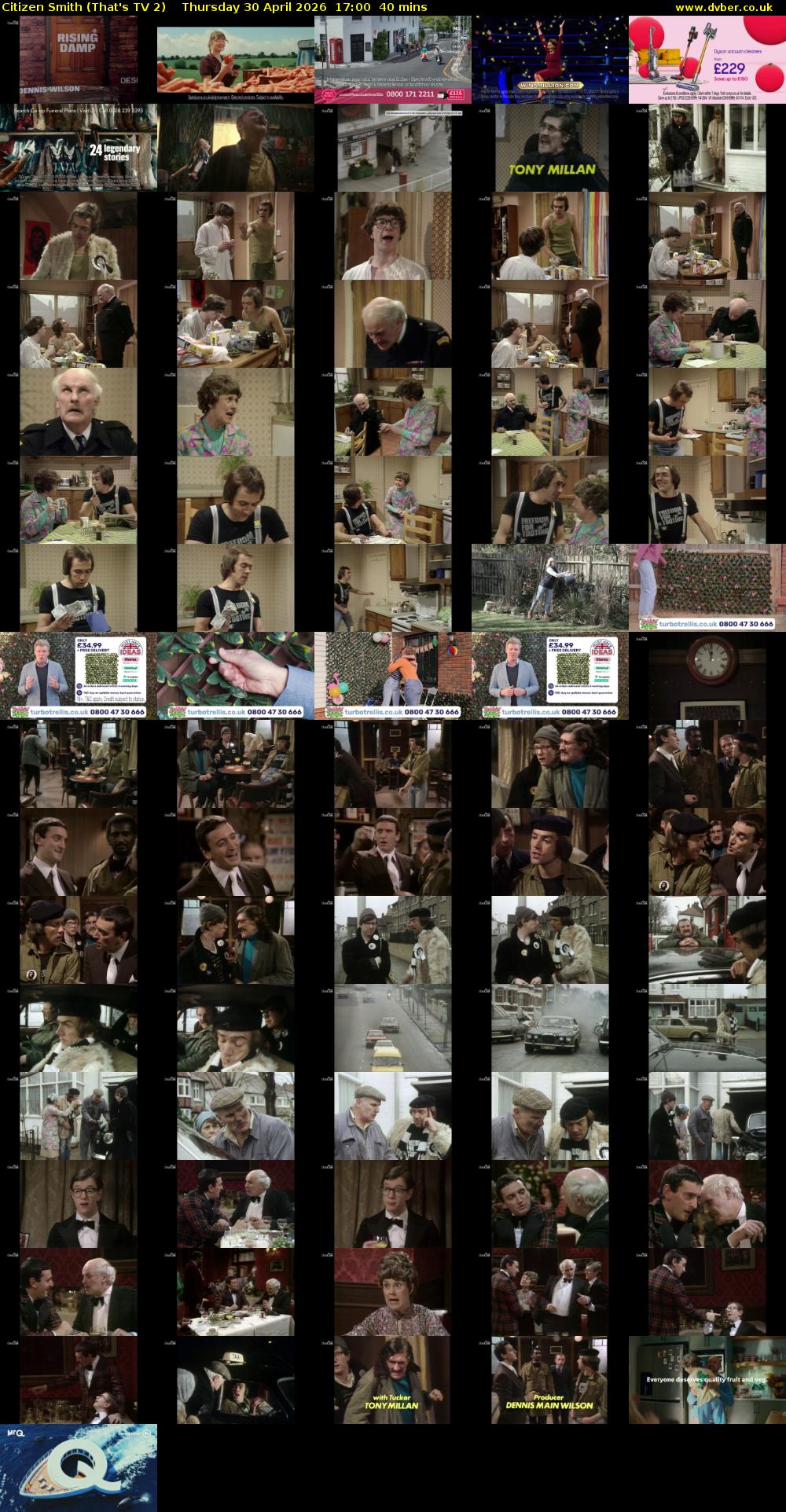 Citizen Smith (That's TV 2) Thursday 30 April 2026 17:00 - 17:40
